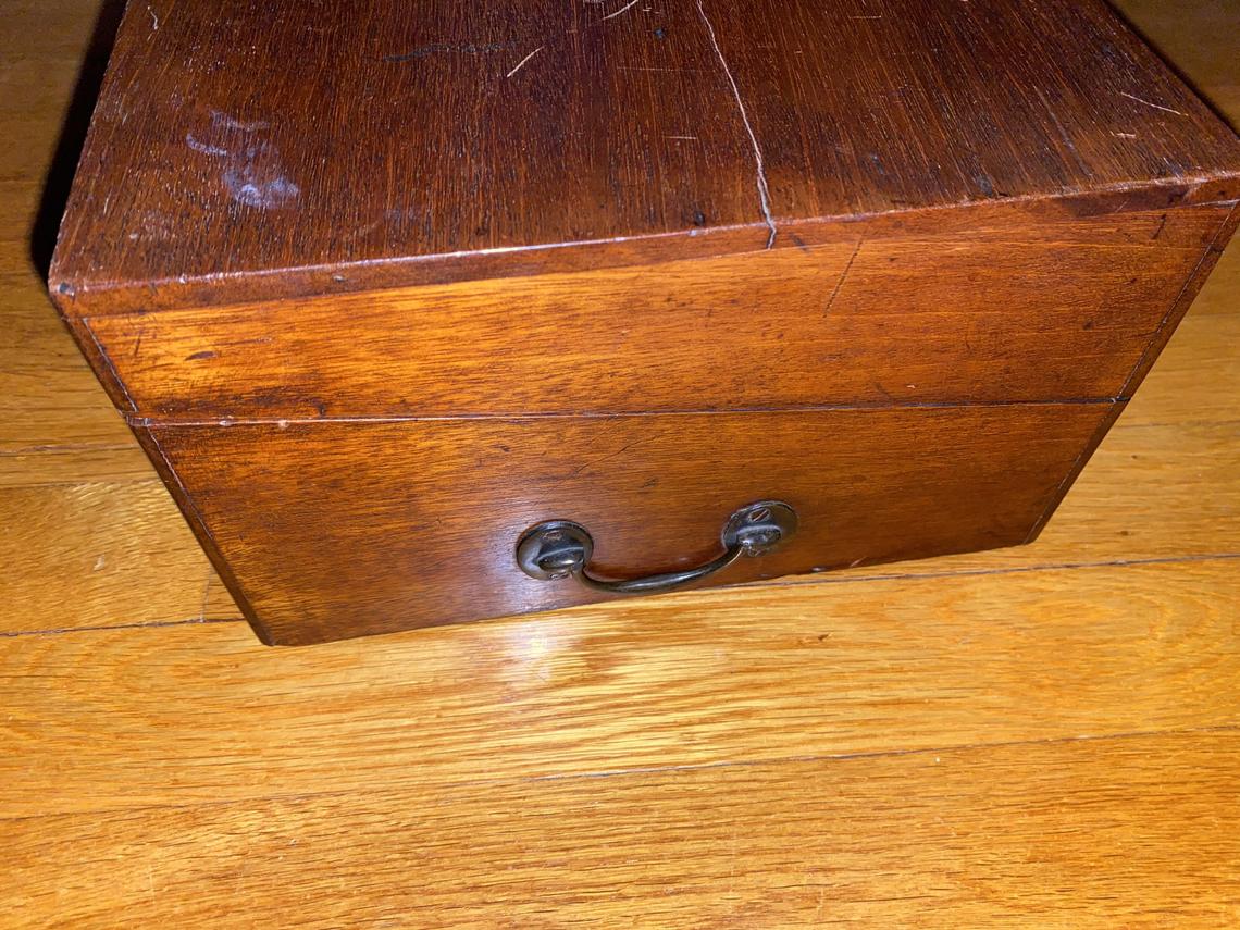 antique lap desk early 19th century - view 6
