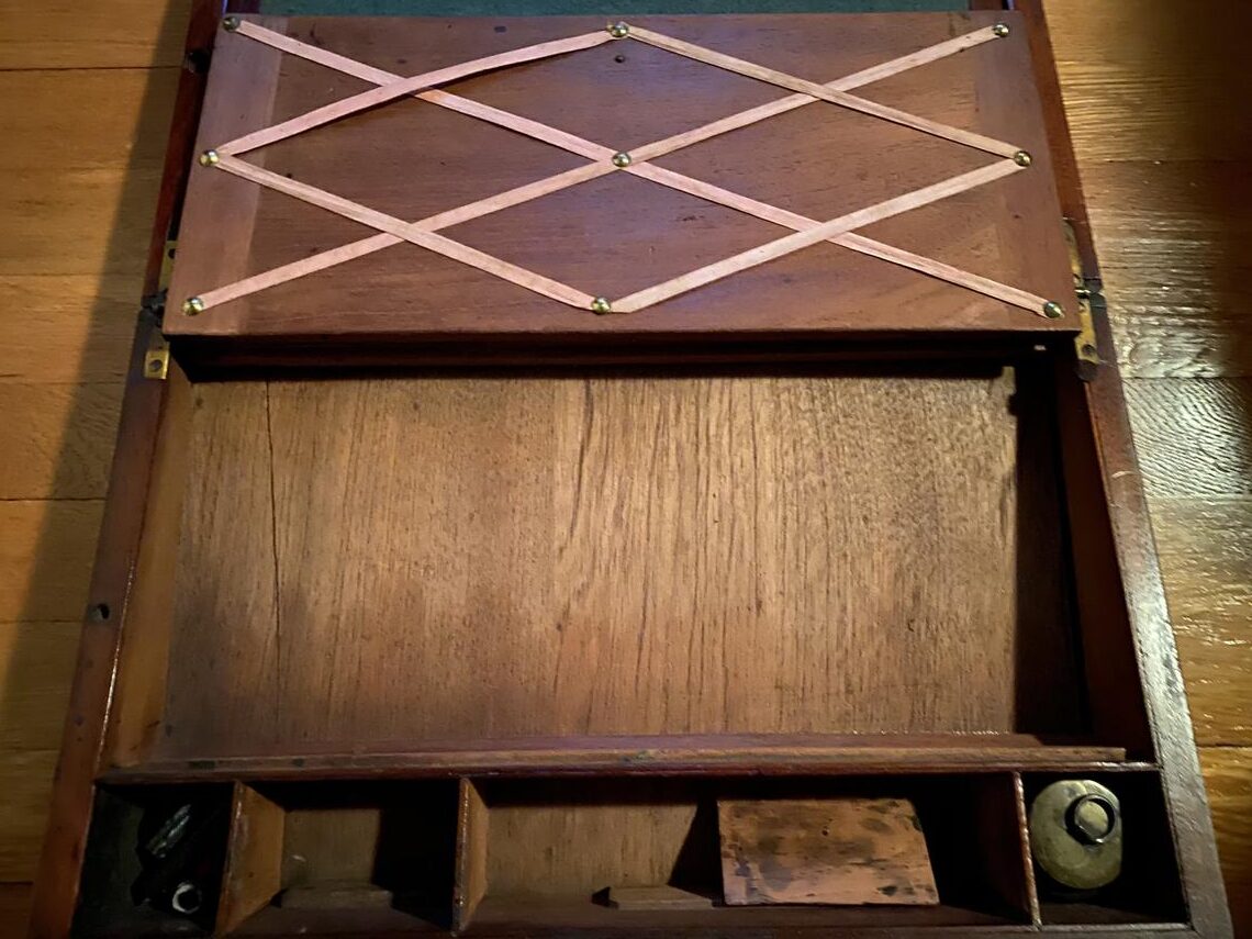 antique lap desk early 19th century - view 7