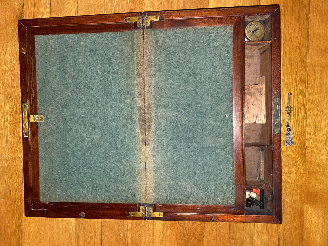 antique lap desk early 19th century - view 9