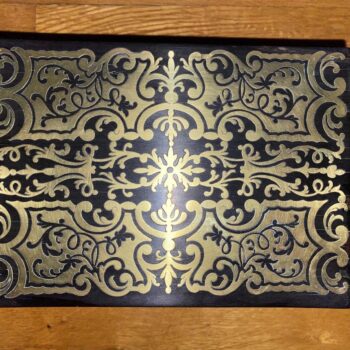 regency boulle box with barrons lock - view 1