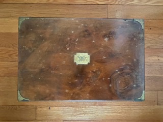 Antique Victorian Walnut Lap Desk