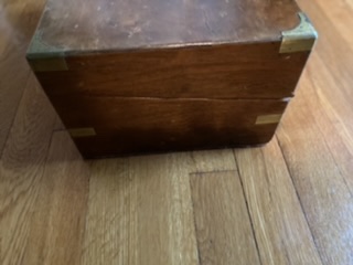 Antique Victorian Walnut Lap Desk