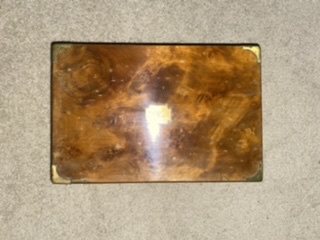Antique Victorian Walnut Lap Desk