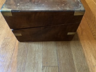 Antique Victorian Walnut Lap Desk