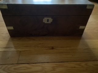 Antique Victorian Walnut Lap Desk