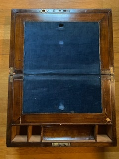 Antique Mahogany Writing Lap Desk