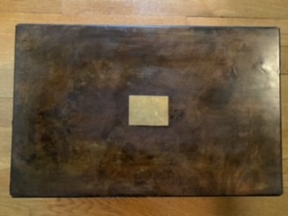Antique Mahogany Writing Lap Desk