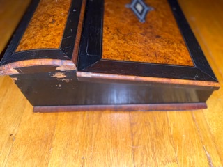 Antique Lap Desk and Quill Pen