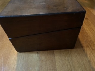 Antique Mahogany Writing Lap Desk