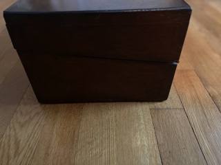 Antique Mahogany Writing Lap Desk