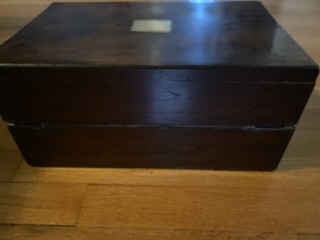 Antique Mahogany Writing Lap Desk